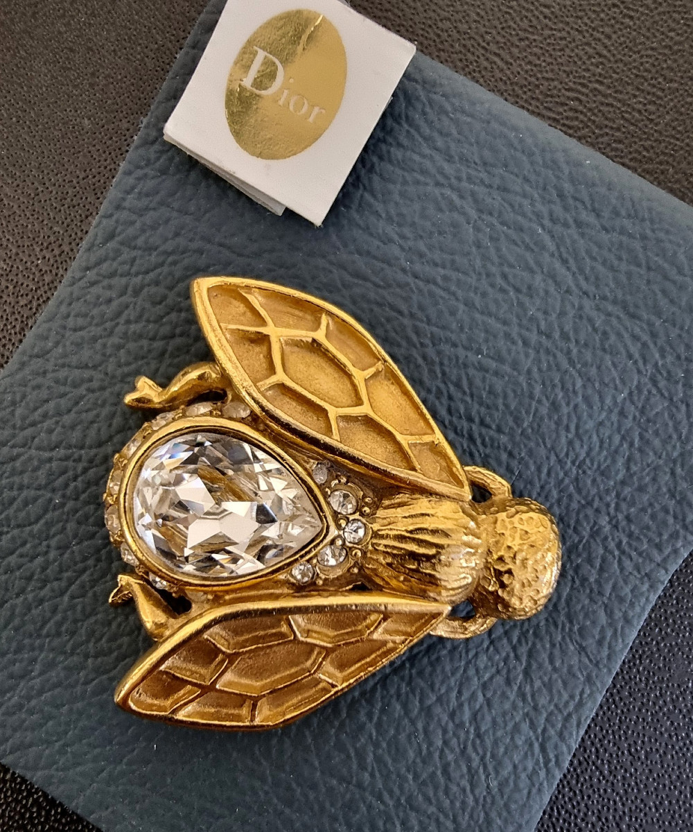 Proantic: Christian Dior Bee Brooch