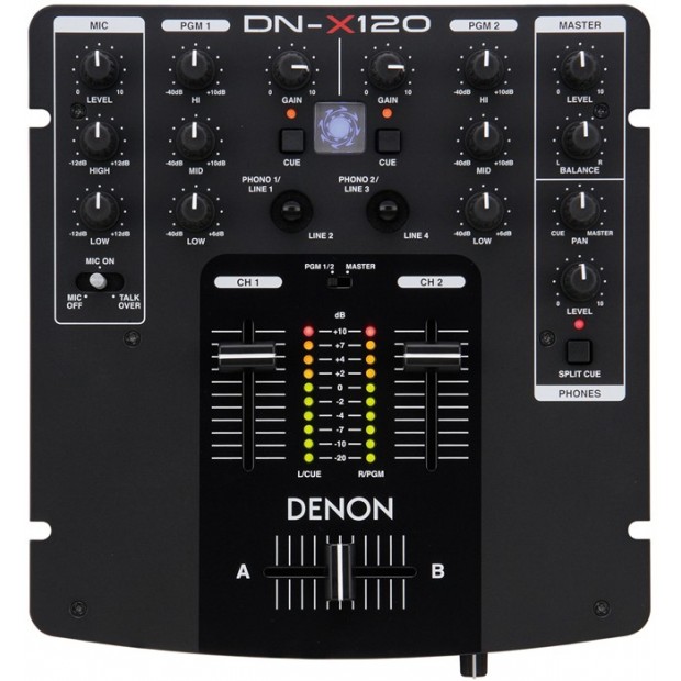 Denon DN-X120 Compact Performance DJ Mixer