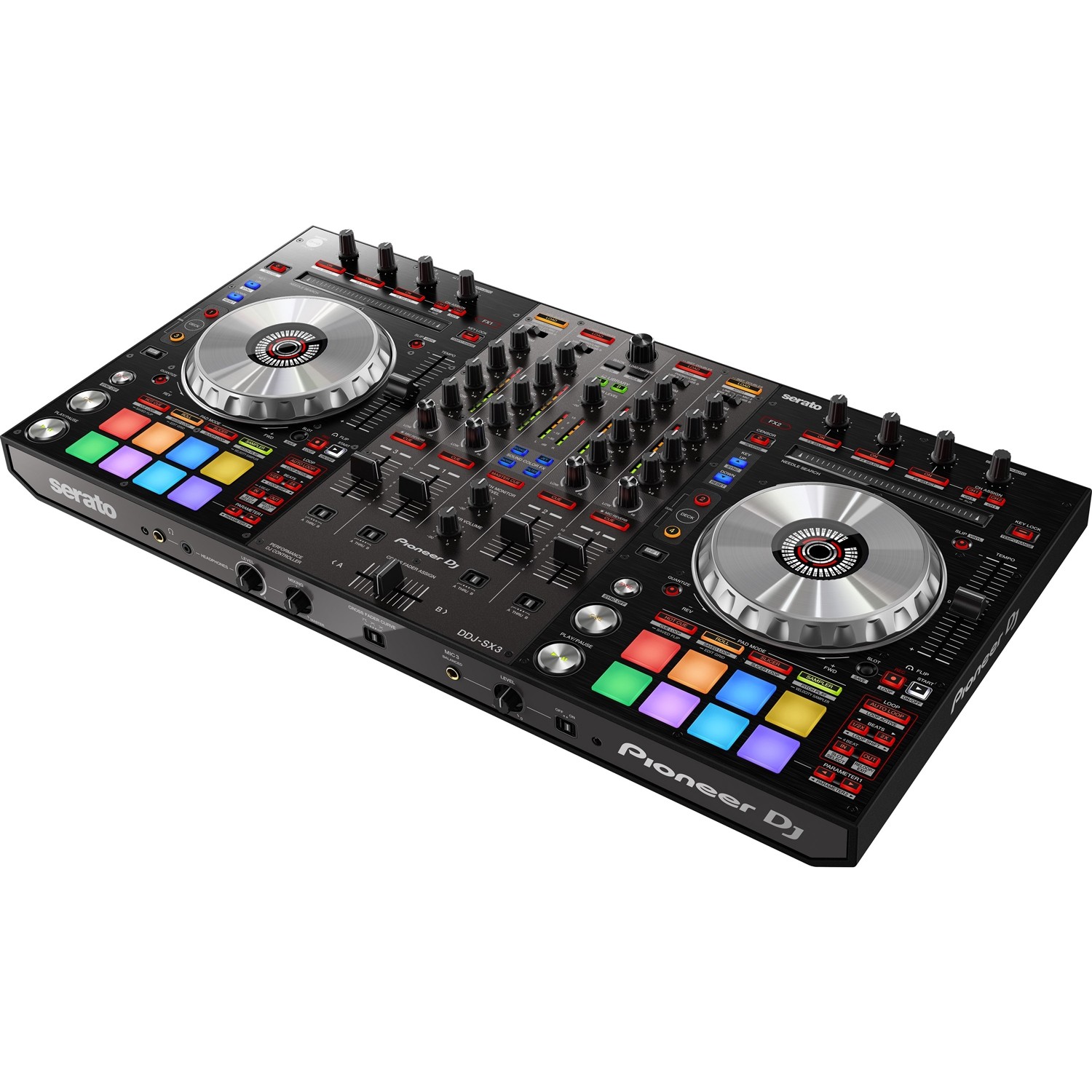 Pioneer DDJ-SX3 4-Channel DJ Controller for Serato DJ Pro