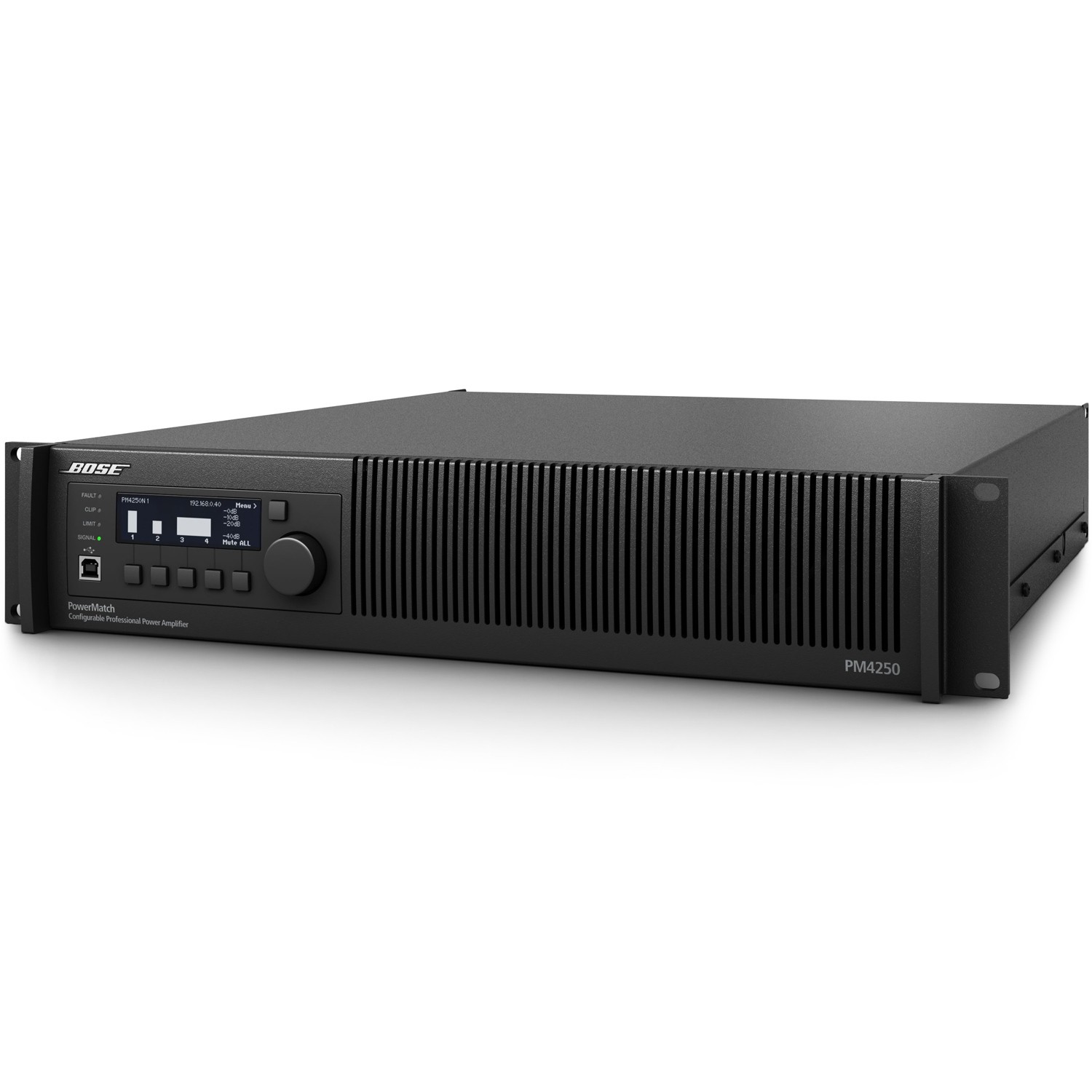 Bose PowerMatch PM4250 4-Channel Configurable Power Amplifier 1000