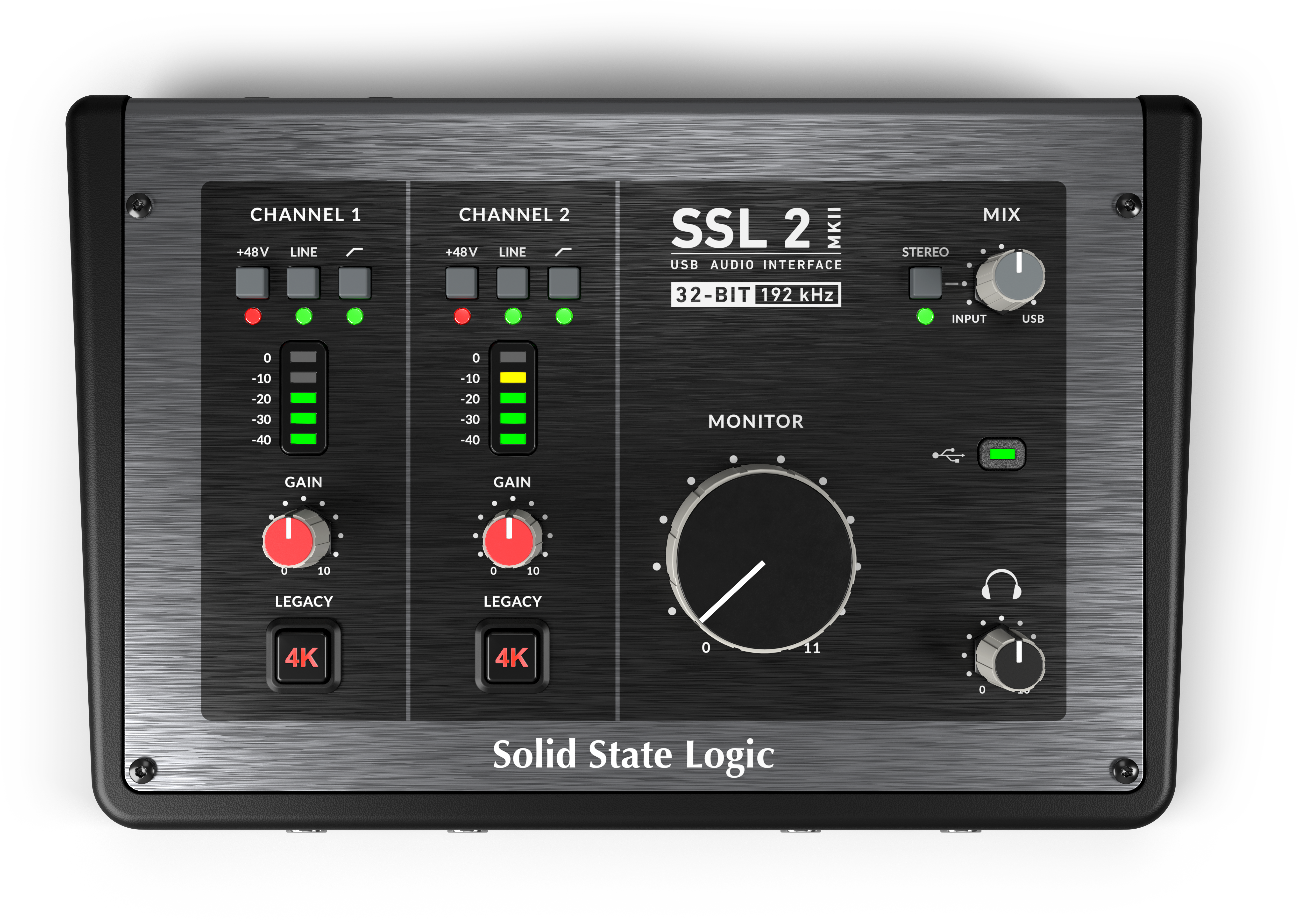 Solid State Logic - SSL 2 2x2 USB-C Audio Interface - Interfaces