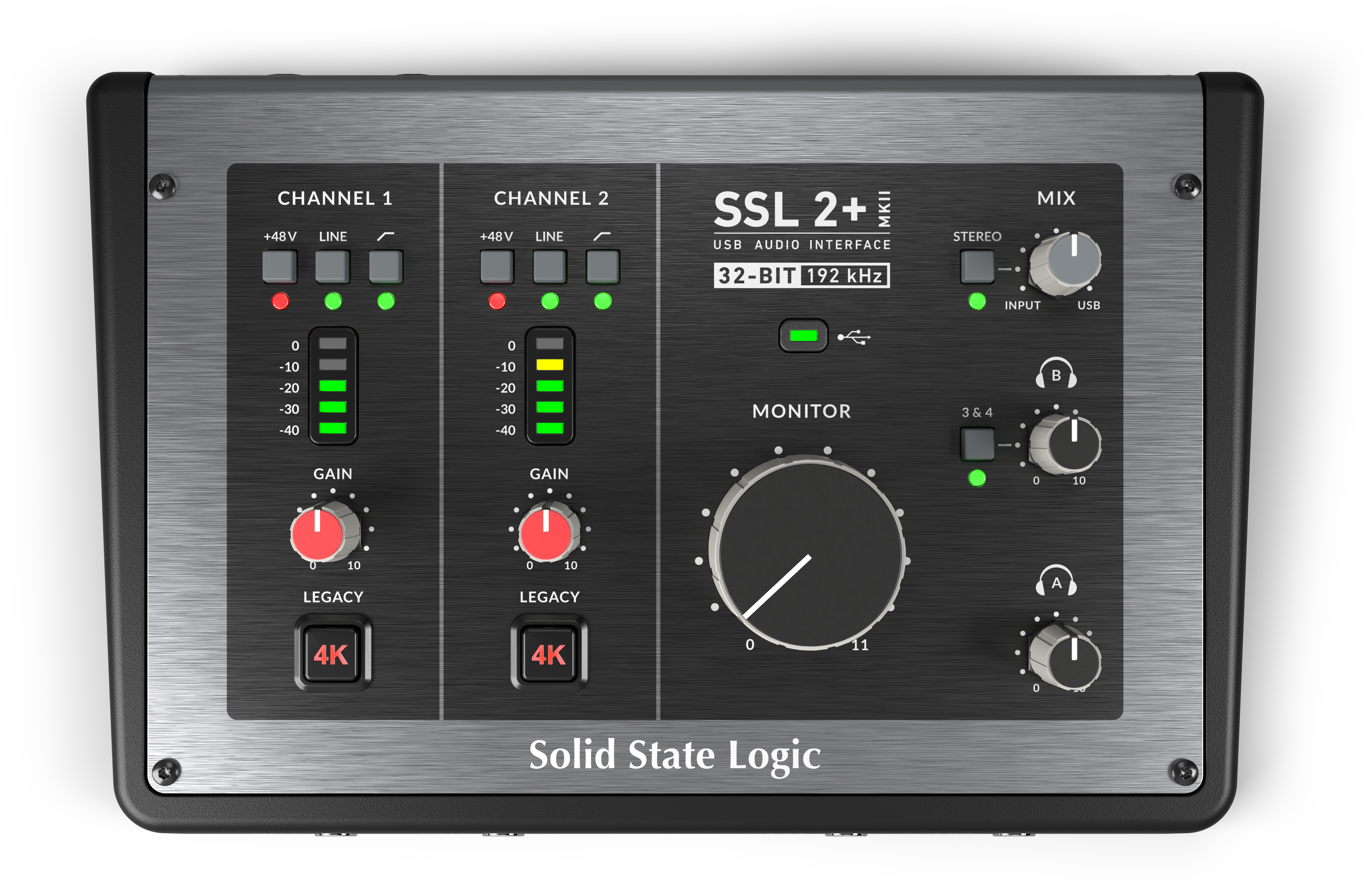 Solid State Logic - SSL 2 2x2 USB-C Audio Interface - Interfaces