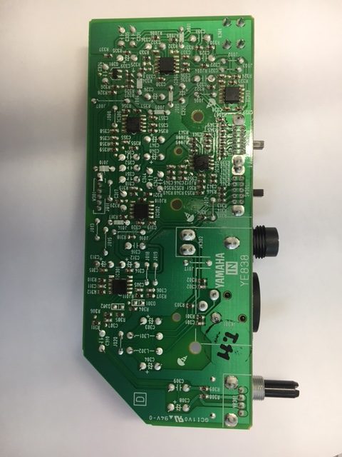 Yamaha HS5 input PCB ZF357400 / VDH49100 circuit board - Pro Audio