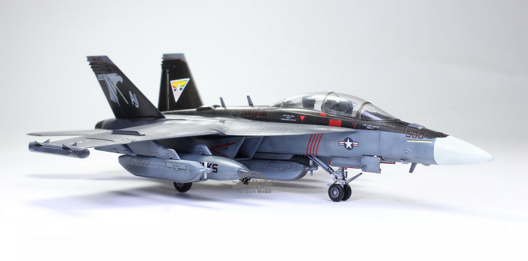 USN EA-18G Growler VAQ-141 Shadow Hawks- 1/72 Scaled Ratio - Made