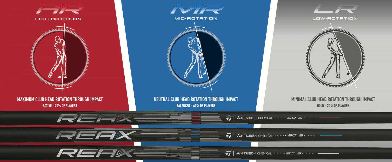Buy Reax Mid Rotation Blue 60 Stiff Flex Driver Shaft - Taylormade