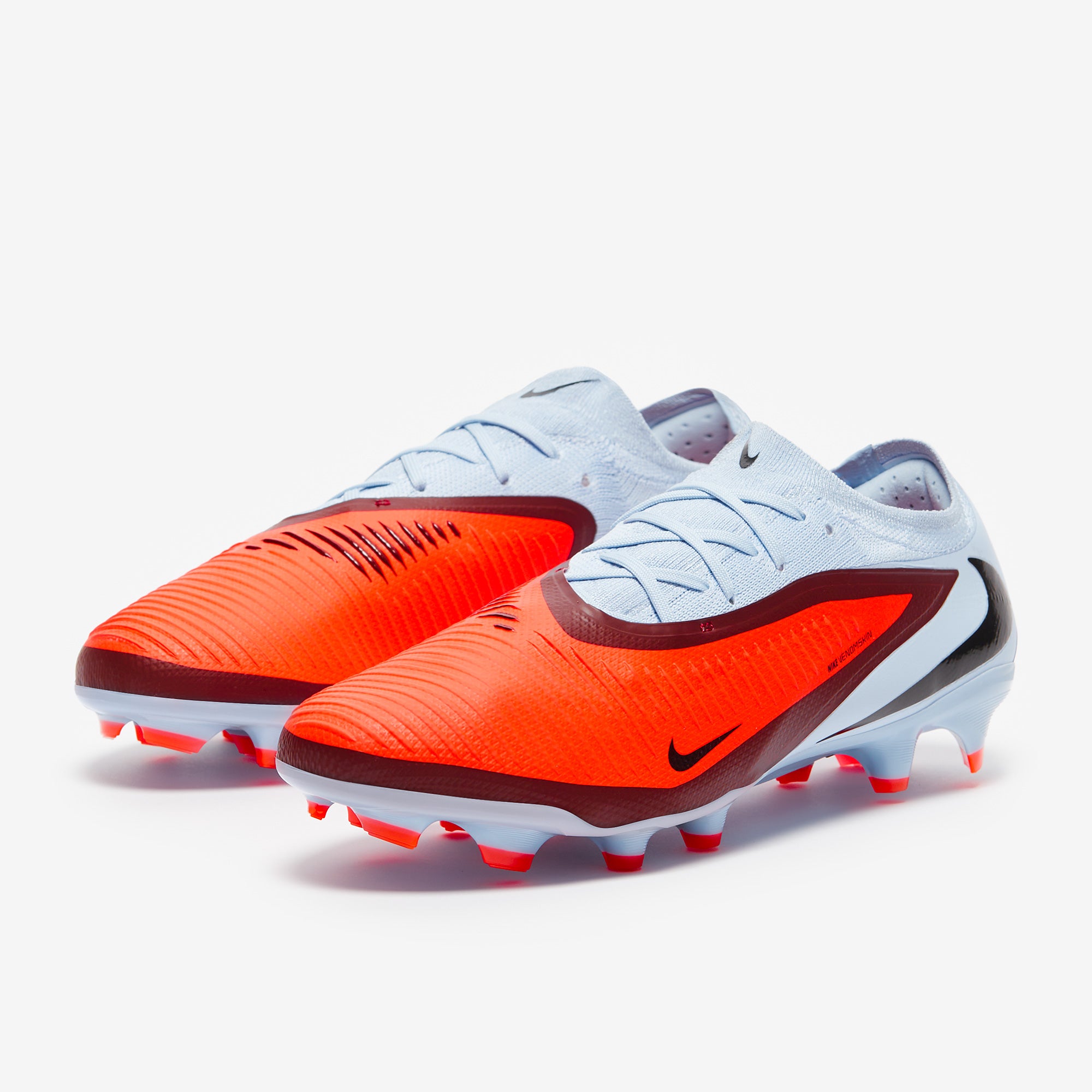 Nike Phantom 6 Pro Low Firm Ground - Royal Tint/Bright Crimson
