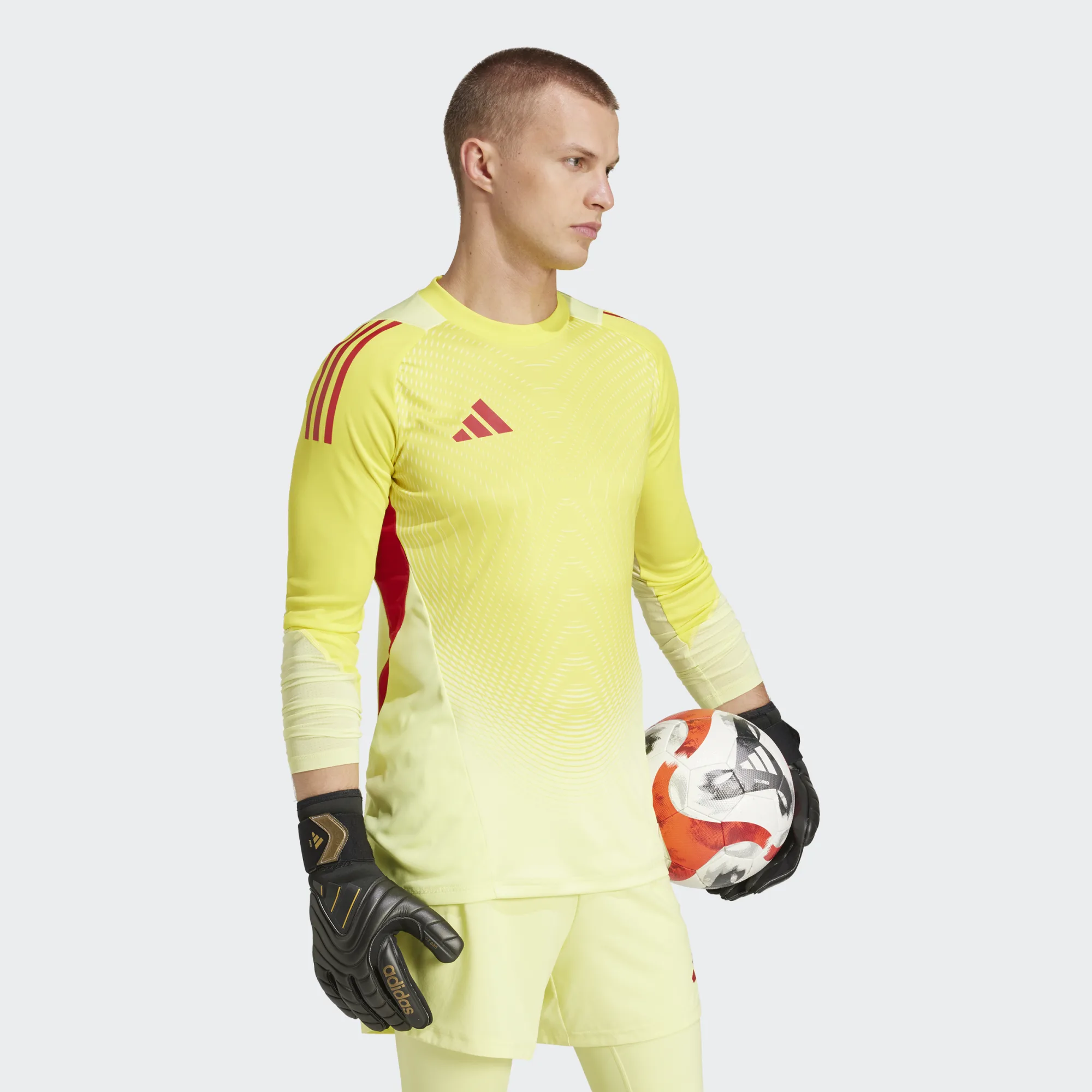 ADIDAS TIRO25 PRO GK JERSEY LS PULSE YELLOW | XL | JN2009-XL