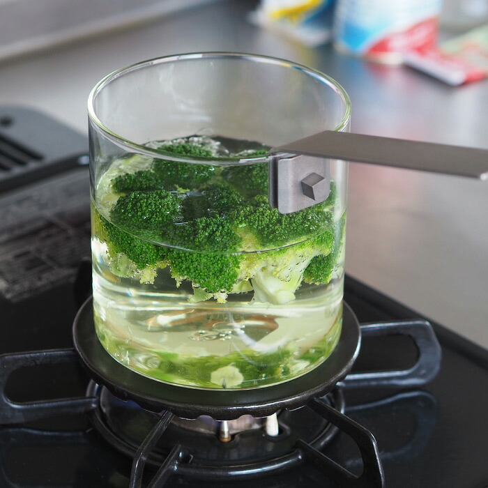 送料無料】THE KETTLE ガラスの片手ポット（ミルクパン