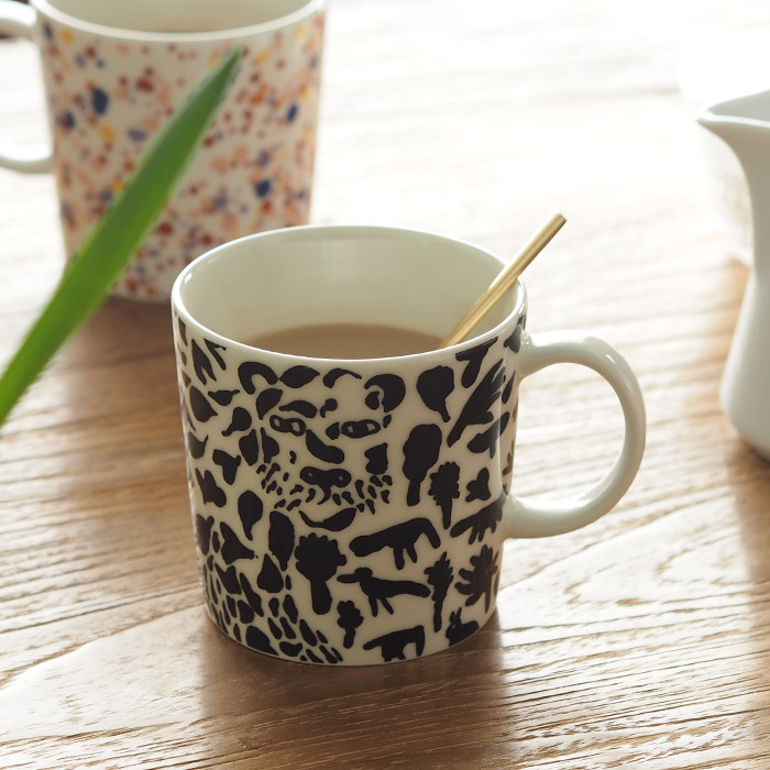 イッタラ オイバ トイッカ チーター マグカップ 0.3L ブラック