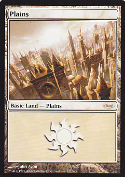 MTG プロモーションカード 【MTG/PR】《平地/Plains》(arenaland