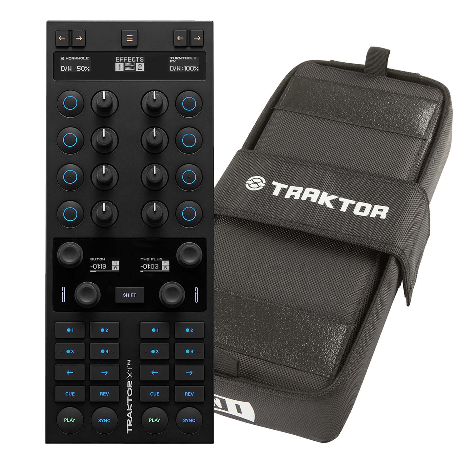 専用ケース付き】TRAKTOR KONTROL X1 DJコントローラー TRAKTOR