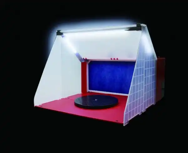 エアテックス LEDライト付きスプレーブース レッドサイクロンエル 販売