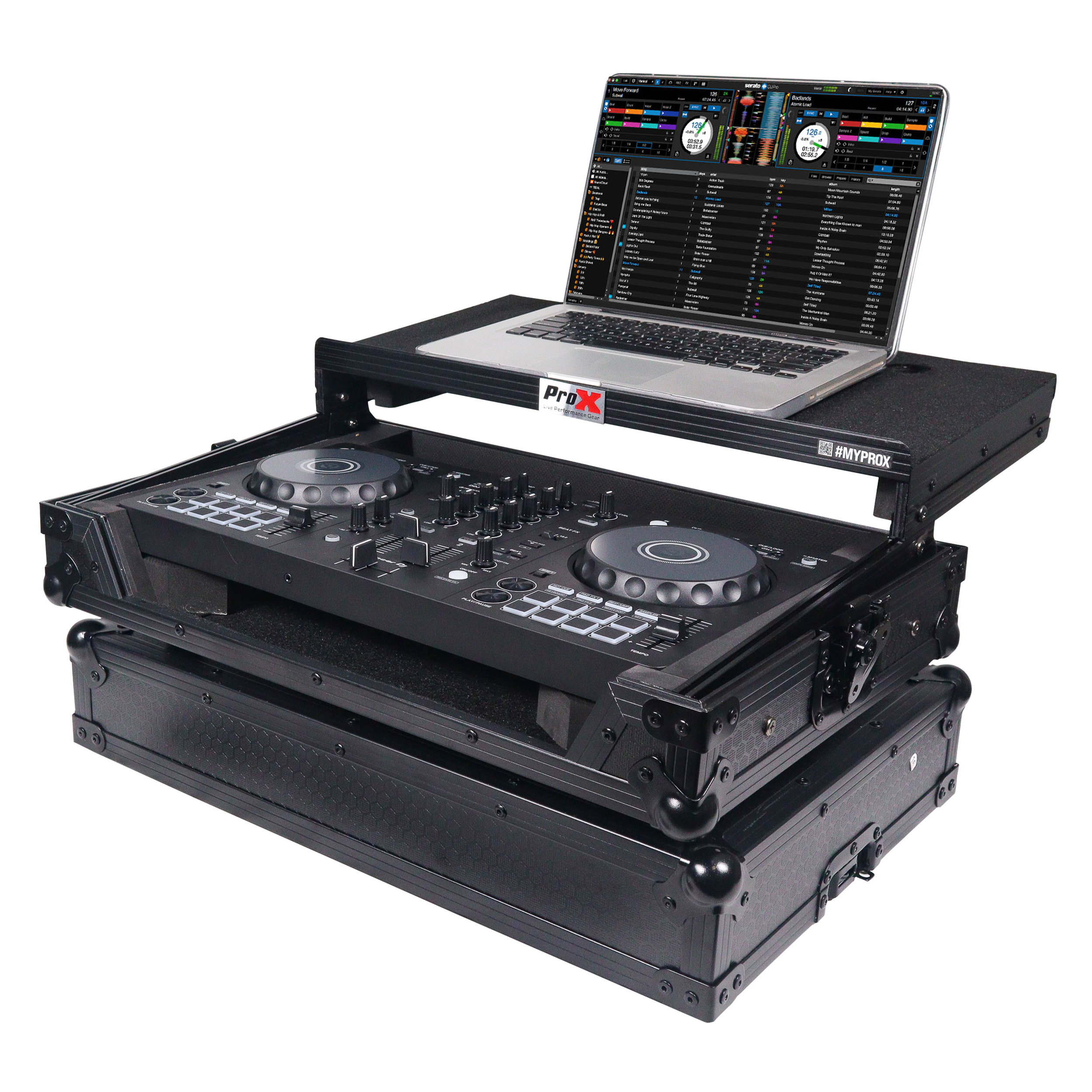 ProX X-DDJFLX4LTBL ATA Flight Road Case For Pioneer DDJ-FLX4 DJ