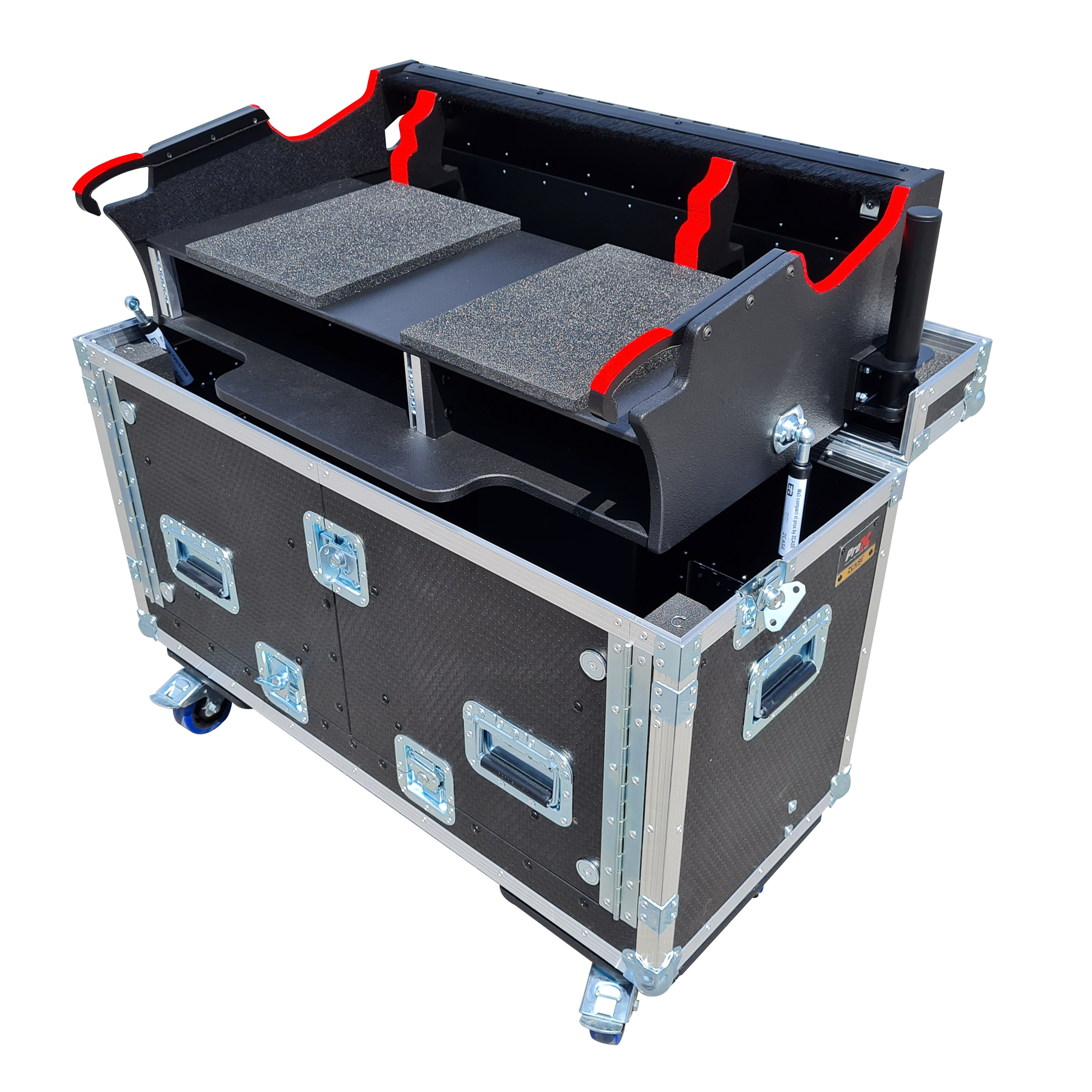 ProX XZF-GMA3COMPACTXT Flip-Ready™ Easy Retracting Case for