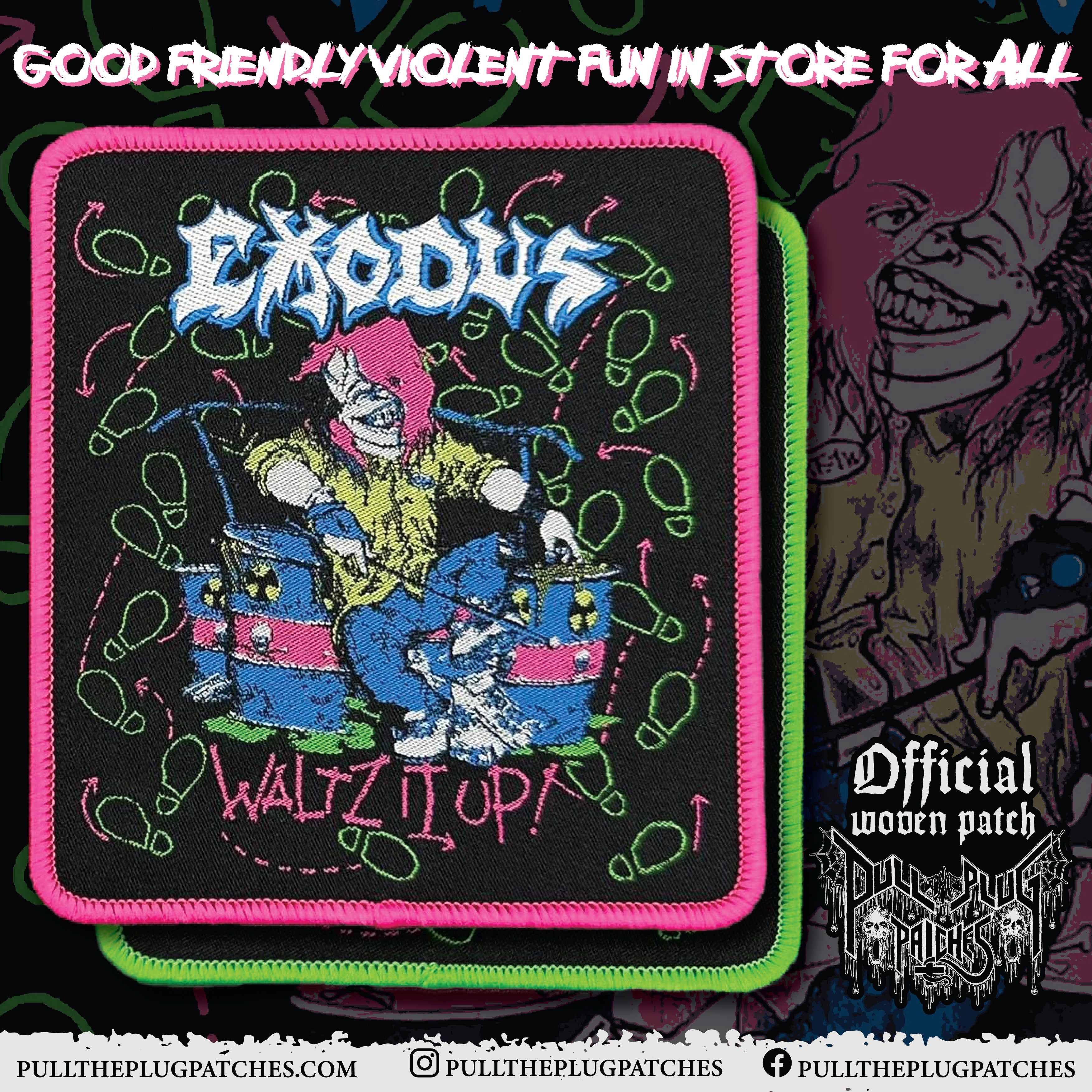 Exodus - Impact Is Imminent – Pull The Plug Patches