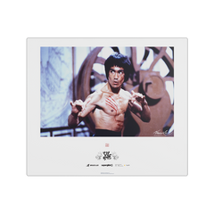 Bruce Lee 85th Edition] Superglide3 Glass Mousepad XL - PICTURE