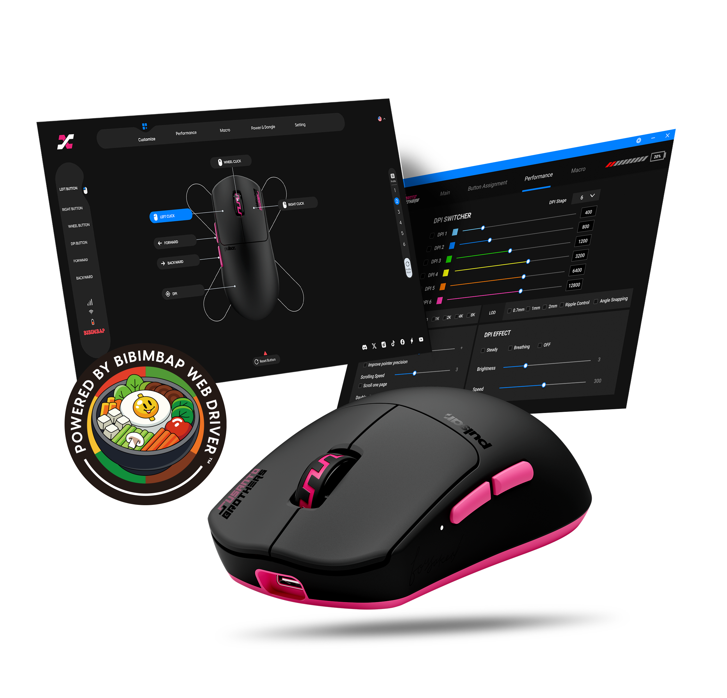 Pro Series] Susanto-X Medium Gaming Mouse – Pulsar Gaming Gears