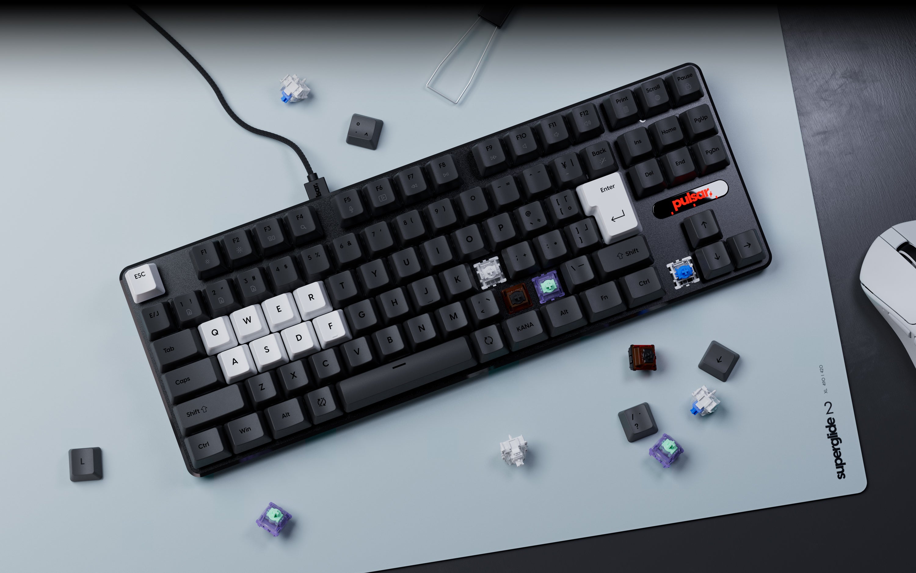 JIS] PCMK 2HE TKL Mechanical Gaming Keyboard – Pulsar Gaming Gears