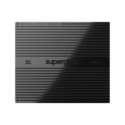 Superglide Glass Mousepad Large, X-Large, XX-Large – Pulsar Gaming