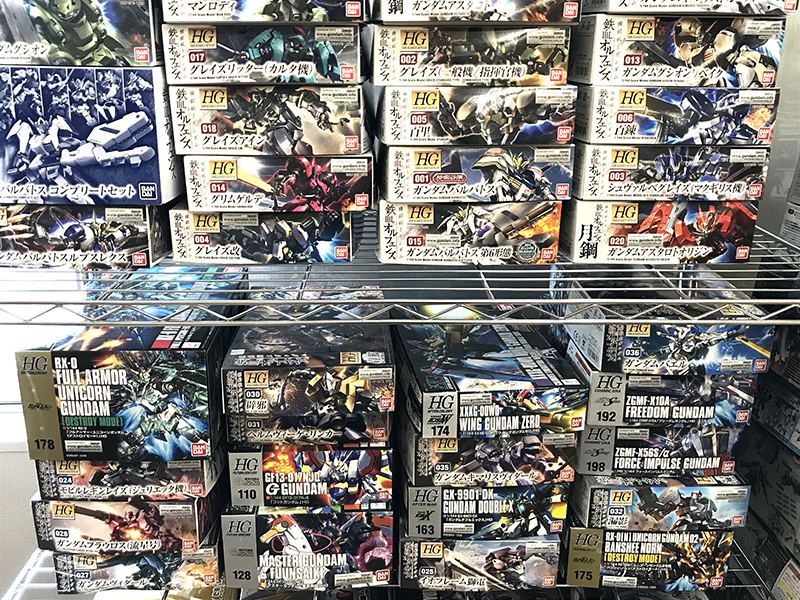 ガンプラ素組み80点以上を神奈川県海老名市より買取させて頂きました