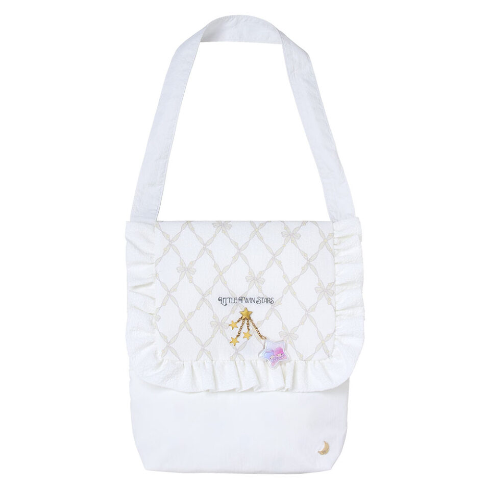 LITTLE TWIN STARS 50th ANNIVERSARY フリルトートバッグ｜サンリオ