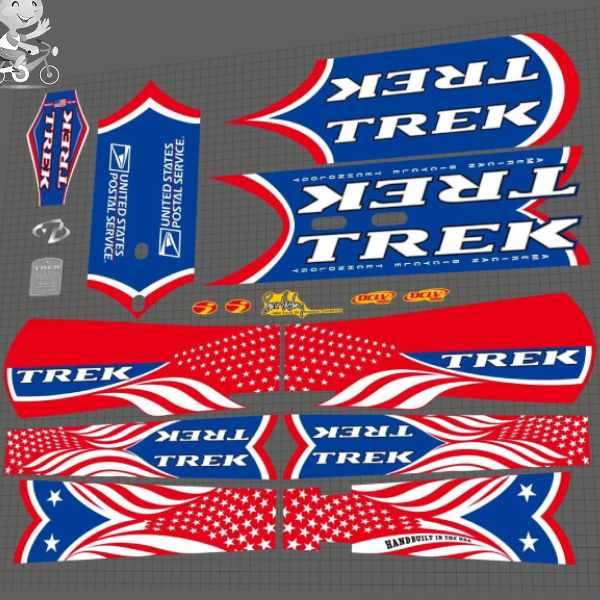 TREK(トレック)5500フレームステッカーセット(1999/Tour de France