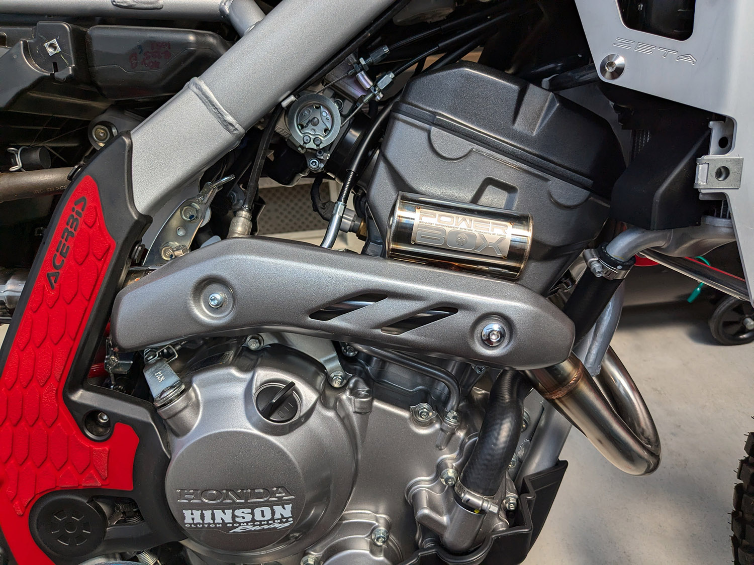 CRF250L MD47 SP忠男 POWERBOX パイプ CR2-PB-42 取付 - PUSH!PUSH