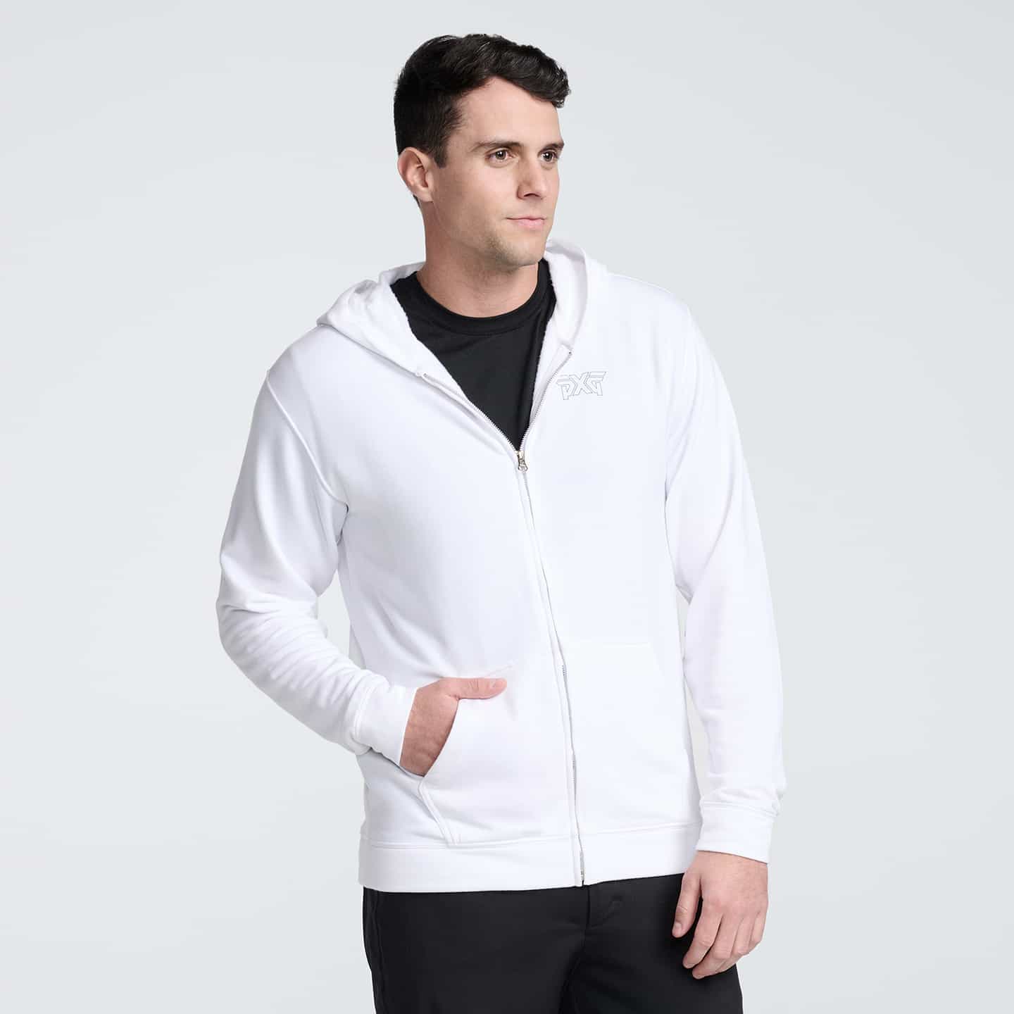 Men's Casual Cozy Full-Zip Hoodie | PXG