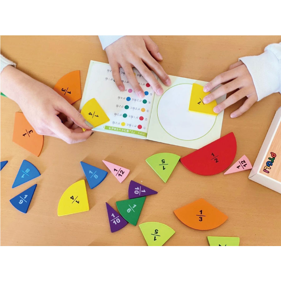 PYGLIの幼児教育・小学校受験 株式会社ピグマリオン / 木製分数パズル