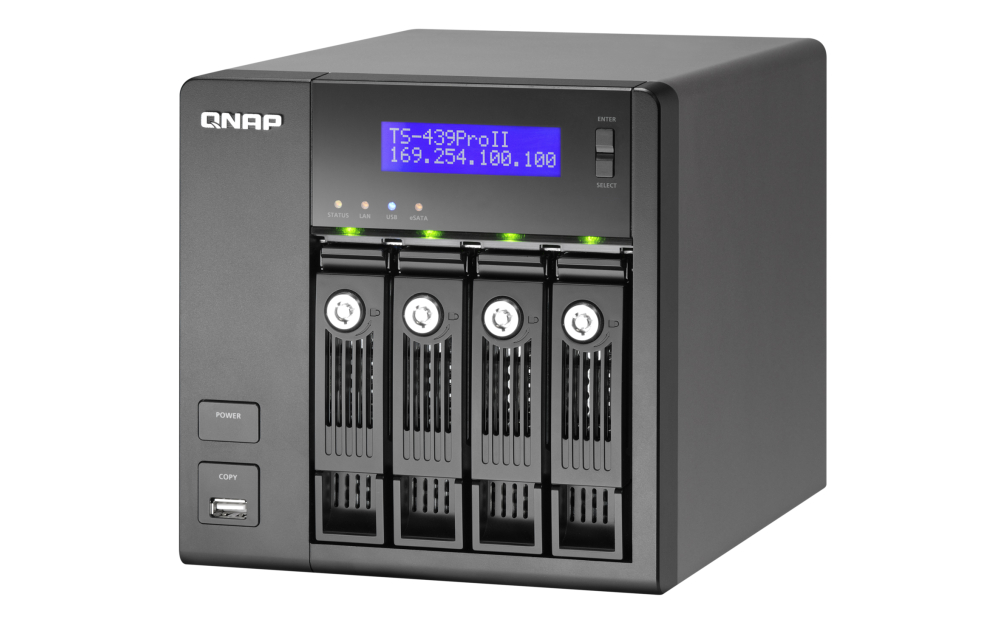 TS-439 Pro II | パッケージ内容 | QNAP