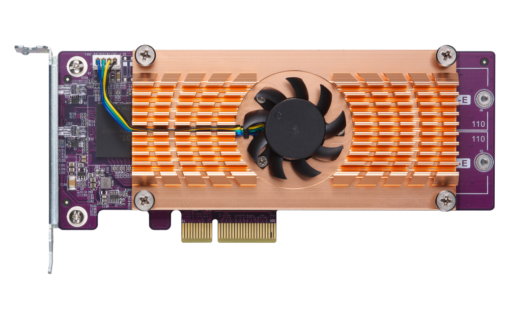 QM2 Expansion Card (Add M.2 SSD Slots) | Flexible and versatile