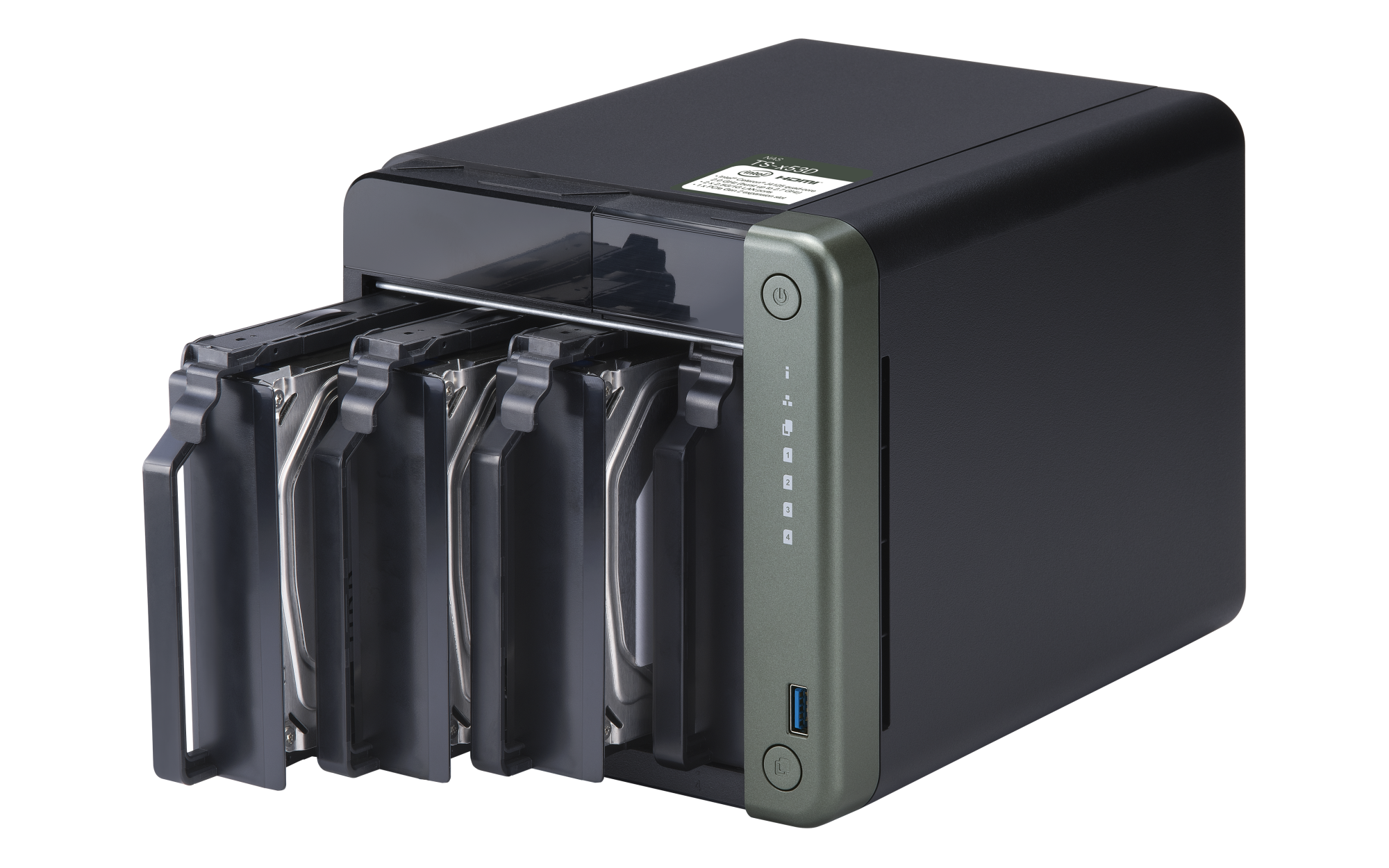 TS-453D | Especificações de hardware | QNAP