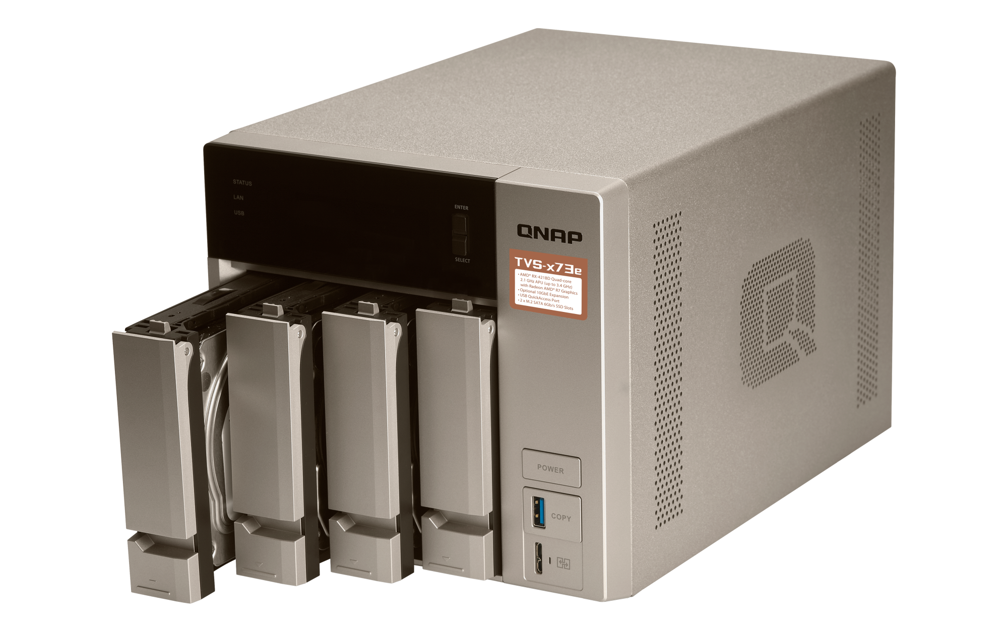 TVS-473e | ハードウェア仕様 | QNAP