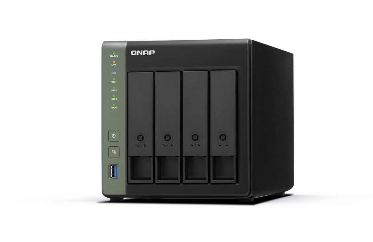 TS-431KX | Budget-friendly quad-core 1.7GHz 10GbE SFP+ NAS for SMB