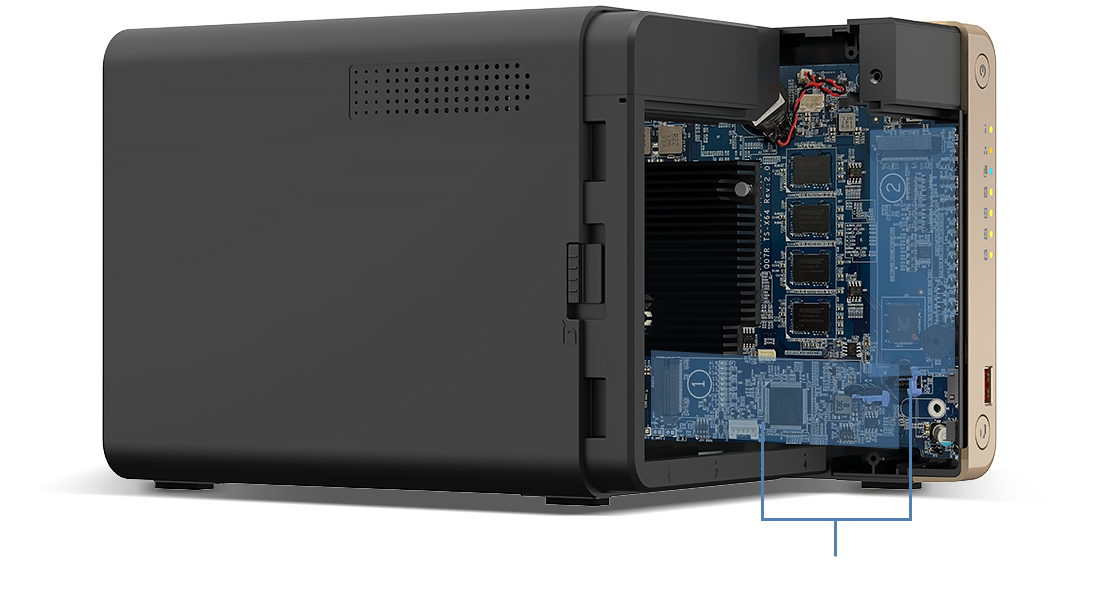 TS-464 | Bye-bye Gigabit NAS, hello 2.5GbE NAS. | QNAP (US)