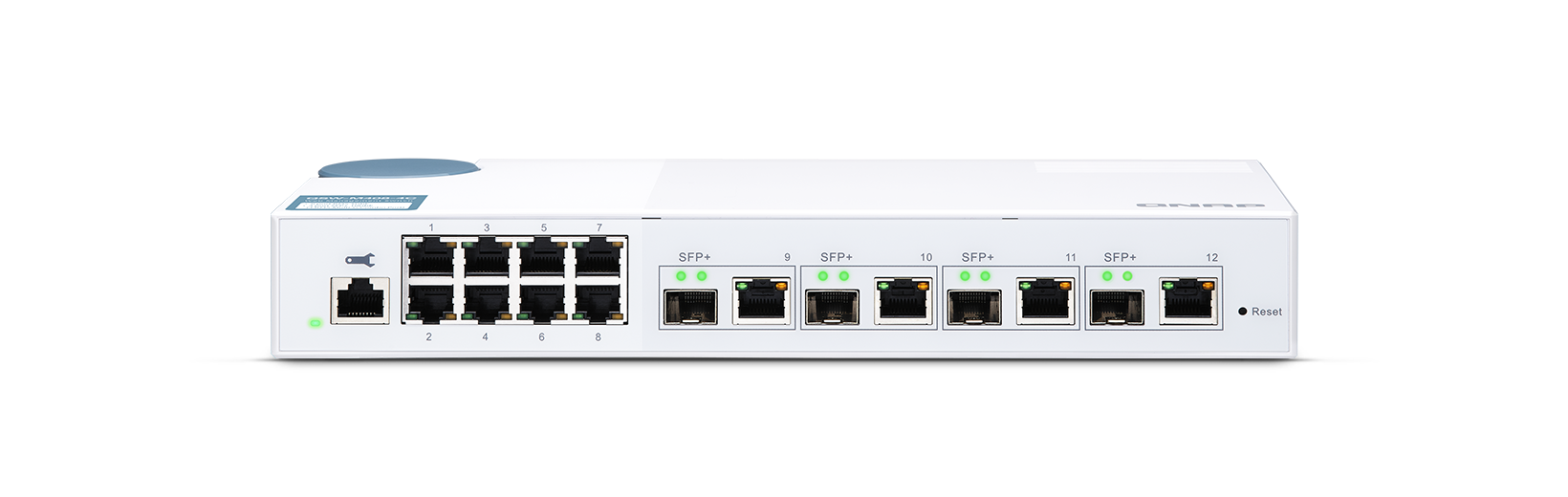 QSW-M408-4C | Entry-level 10GbE Layer 2 Web Managed Switch for SMB