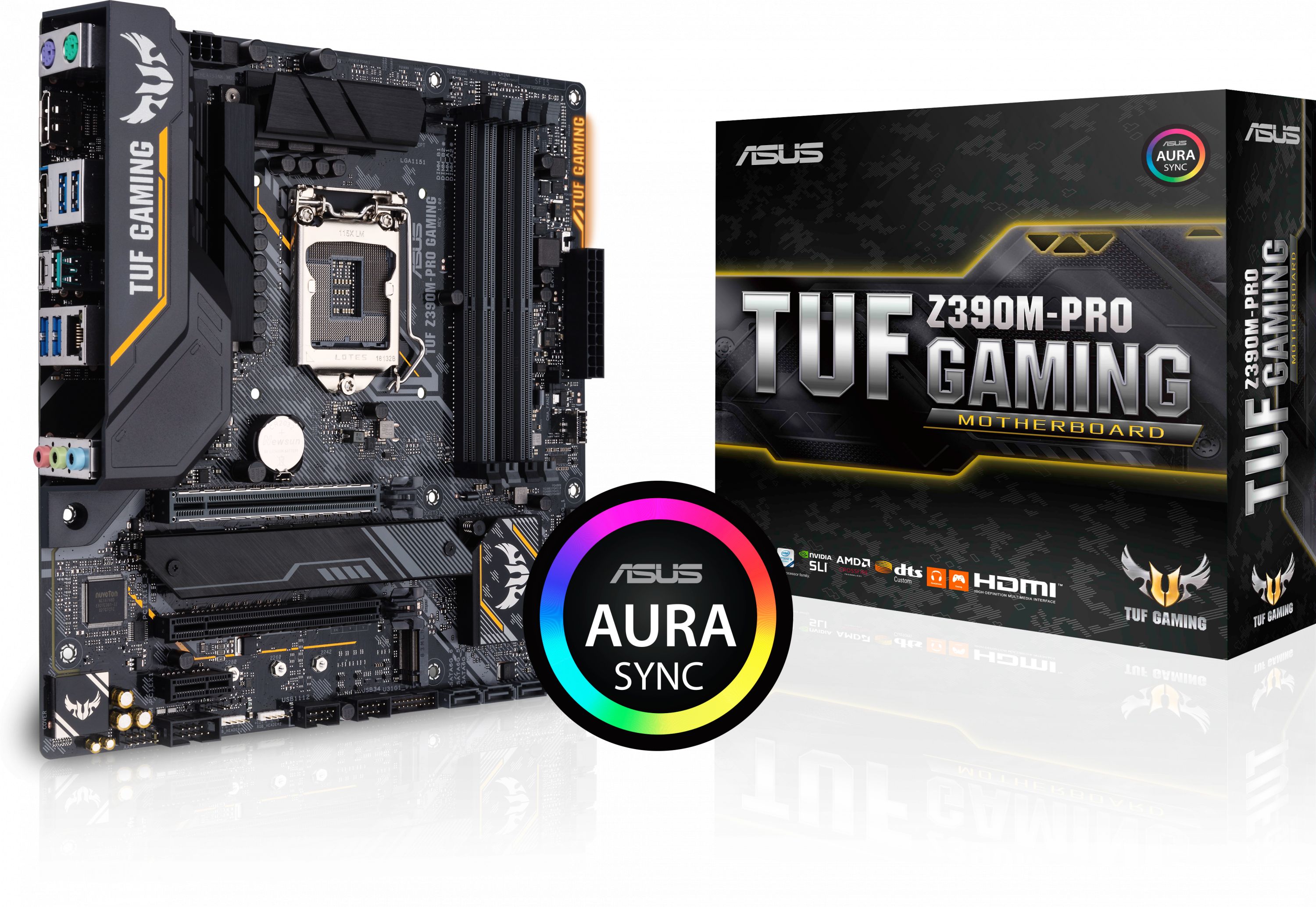 TUF Z390M-PRO WI-FI GAMING LGA1151 Micro-ATX Motherboard