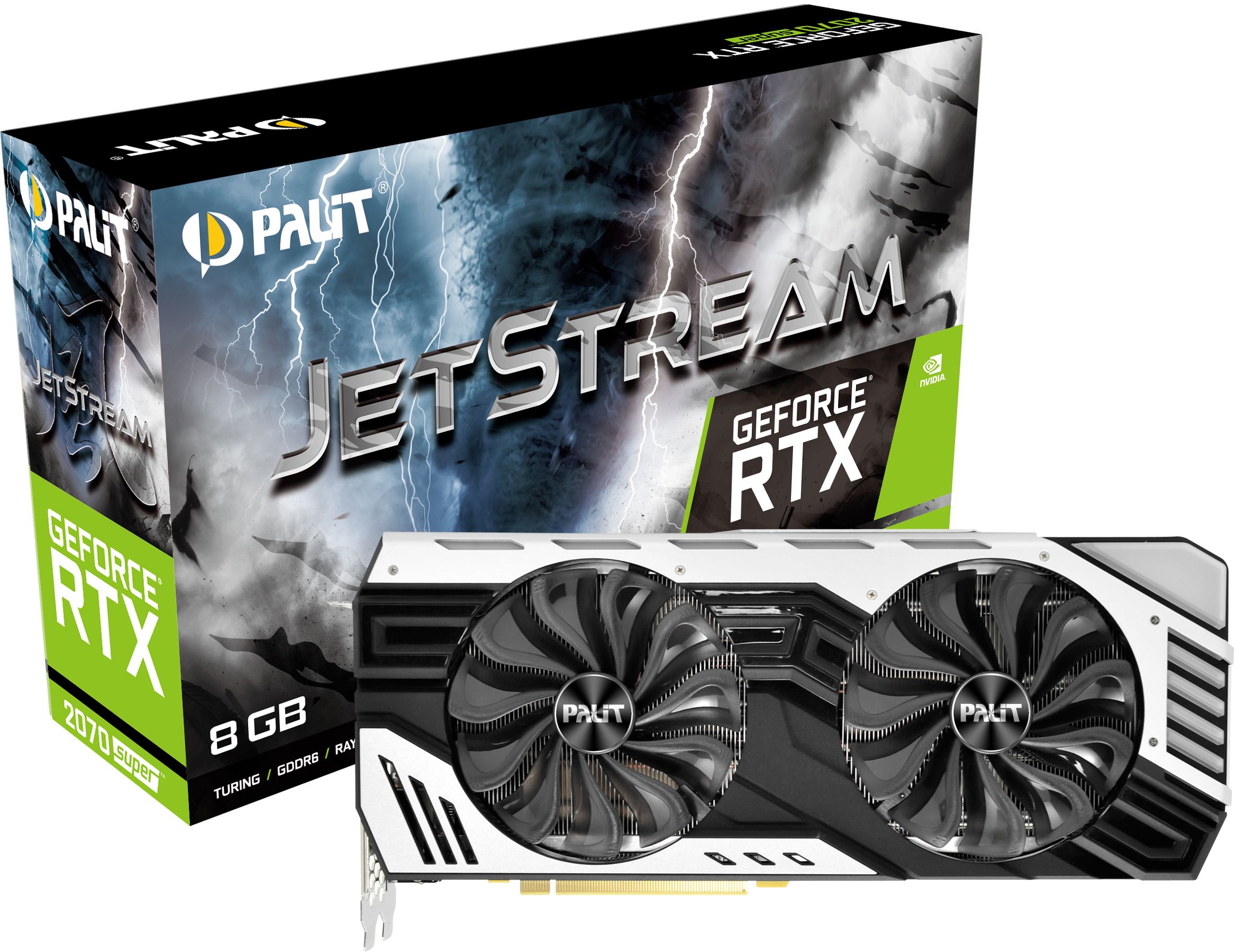 ジャンク Palit GeForce RTX2070 Super 8GB Palit JetStream GeForce