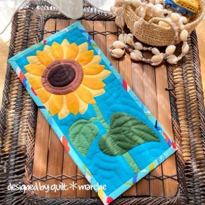 ハワイアンキルトのタペストリー