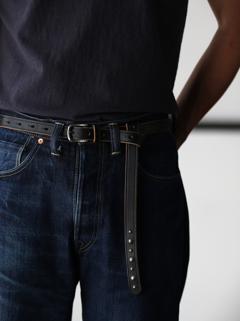 Vintage Works ヴィンテージワークス Leather belt レザーベルト