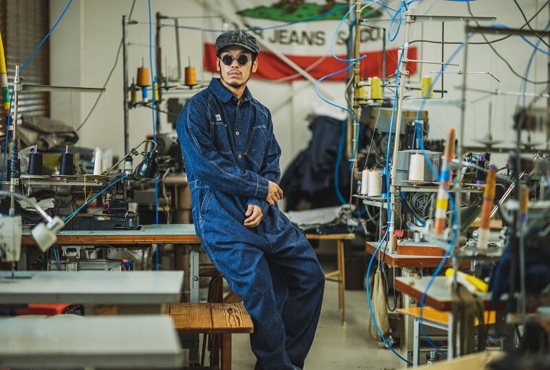 TCB jeans TCBジーンズ Black Cat Crew Suit ブラックキャットクルー