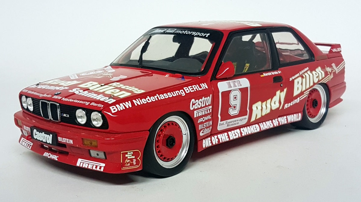 Minichamps 1/18 Scale - 180 882009 BMW M3 E30 DTM 1988 H. Grohs