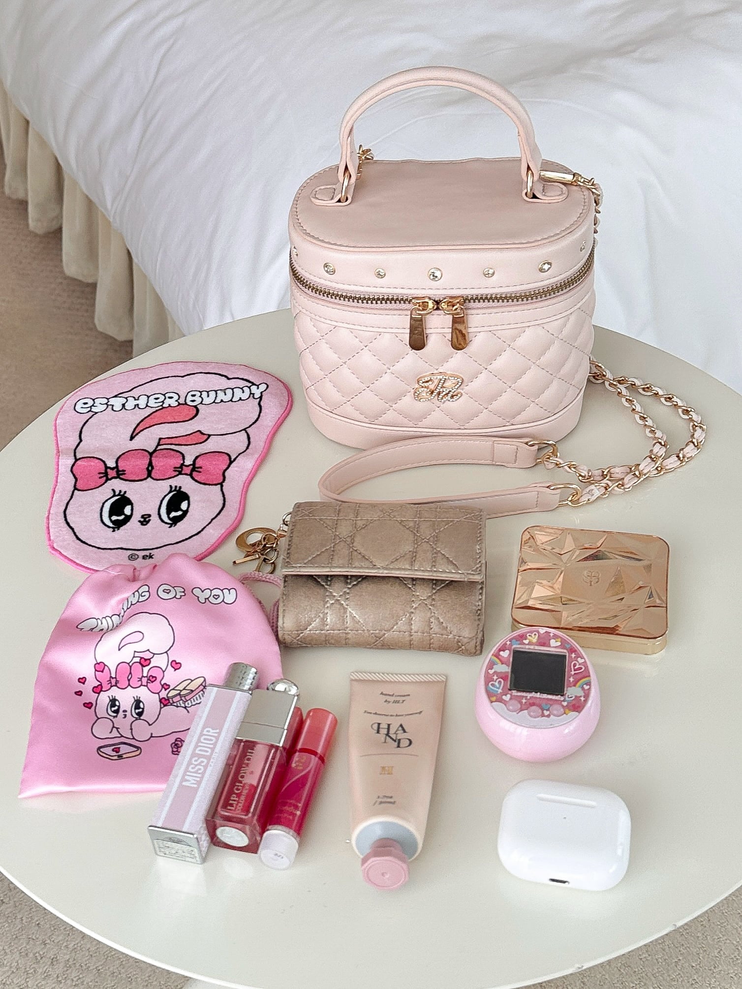 Pd' quilting bijou vanity bag – ROUGE by POMME d'amour