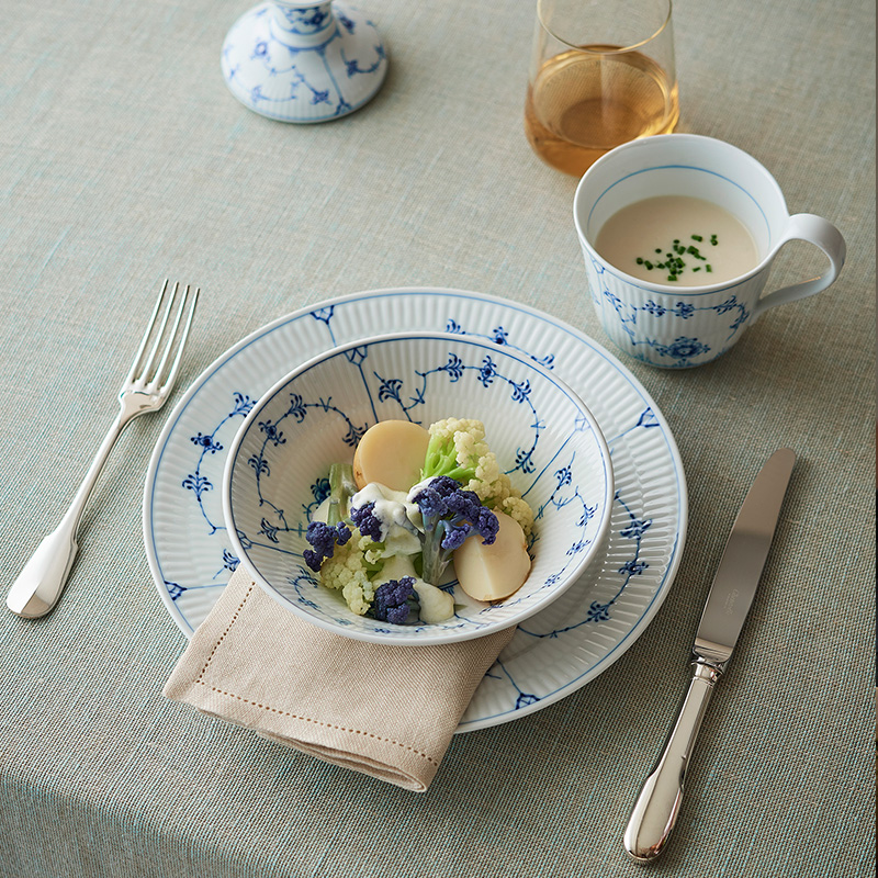 ブルーフルーテッド プレイン プレート 27cm|ロイヤル コペンハーゲン