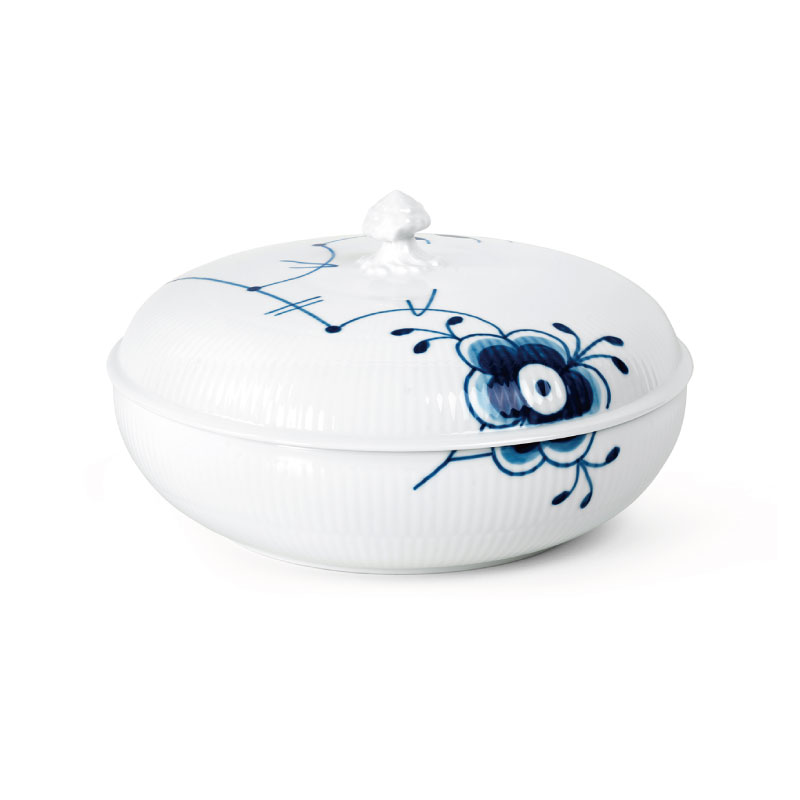 ブルーフルーテッド メガ ボウル 蓋つき|ロイヤル コペンハーゲン 公式