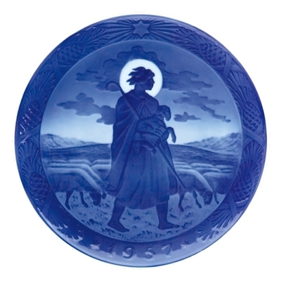 イヤープレート 1957年版 / 昭和32年|ロイヤル コペンハーゲン 公式