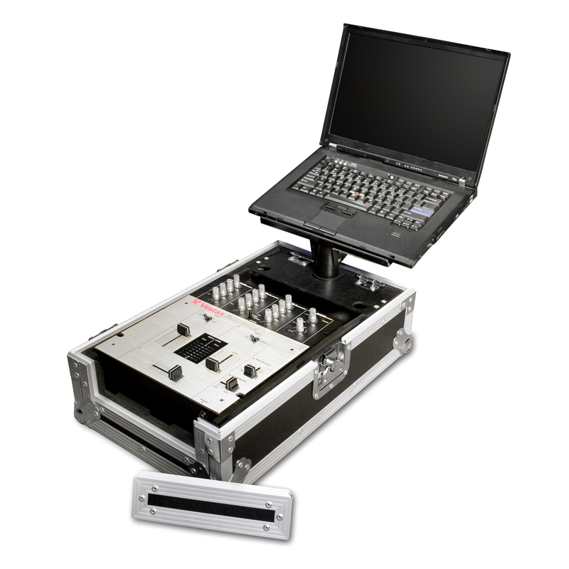 10″ DJ MIXER CASE W INTEGRATED LAPTOP STAND – Road Ready Cases