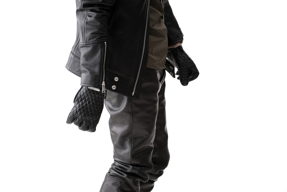 SHIRRING LEATHER PANTS | LEATHER PANTS | オンラインショッピング