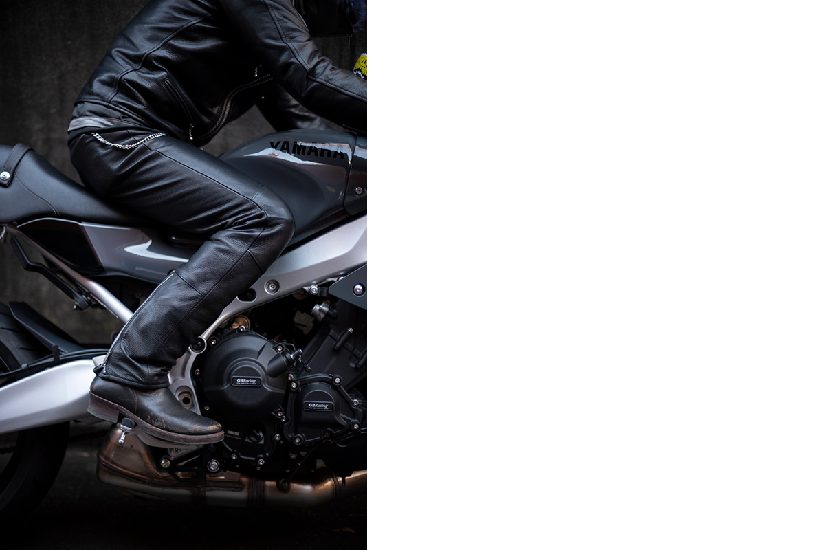 COWLEATHER PANTS FOR BIKERS | BOTTOMS | オンラインショッピング