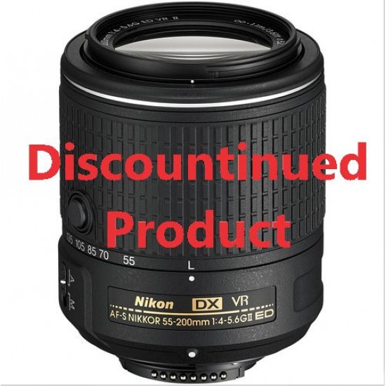 Nikon AF-S DX NIKKOR 55-200mm f/4-5.6G ED VR II Lens